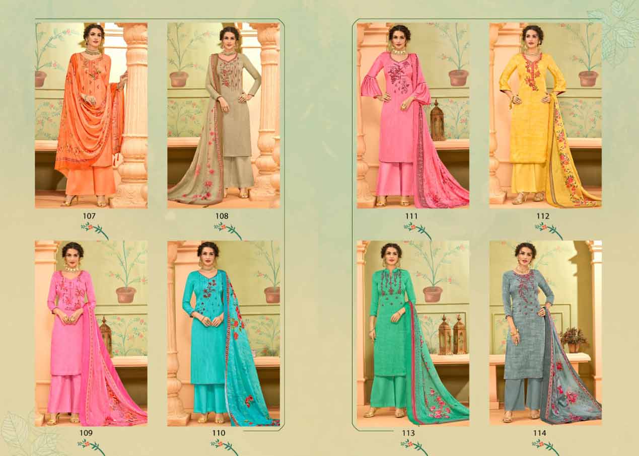 Amira Vol-2 Kesari Trendz Crepe Silk Dresses Amira Vol-2 Kesari Trendz Crepe Silk Dresses